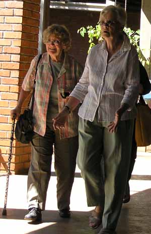 Farewell lunch - Gladys and Pippy Cory