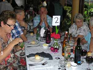 The table with the members and their 'Little dogs'