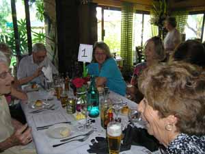 Ursual McKinlay in forground, Lana Logan towards the back, next to her Roy ELlis and left front Mrs Twiss