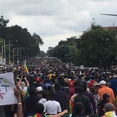 Zimbabwe-Harare-Solidarity March 03 Harare, Saturday 18 Nov 2017 - Solidarity March