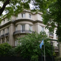Argentina-Buenos Aires-Mansions along Avenida del Libertador Buenos Aires-Mansions along Avenida del Libertador