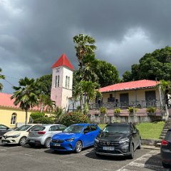 Guadeloupe 202402 - Deshaies 12 - Honore Police Station Honore Police Station