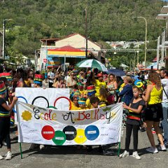 Guadeloupe 202402 - Deshaies 30 - School procession Deshaies school procession