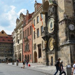 Czech Republic-Prague-Old Town Square 06-Astronomical Clock Old Town Square with Astronomical Clock