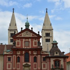 Czech Republic-Prague-Prague Castle Complex 16-St. Georges Basilica St. Georges Basilica