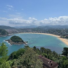 Spain 202506 - 122 - San Sebastian - Bay from Monte Igueldo San Sebastian