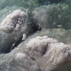 Dead Sea 3 Salt formations in the dead sea