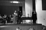 Speech Night - Geoff Lambert, Mrs Smith, Paul Fourie, Mr Pugh